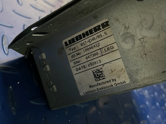 Liebherr bst-ehr/r5.5 - Mootori juhtimisseade - Ekskavaator: pilt 3 Liebherr bst-ehr/r5.5 - Mootori juhtimisseade - Ekskavaator: pilt 3