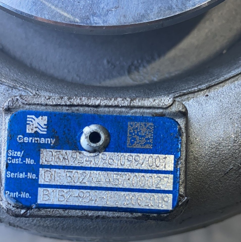 Mercedes Atego Arocs Axor OM934 Biturbo A9340961099 - Turbo: pilt 2 Mercedes Atego Arocs Axor OM934 Biturbo A9340961099 - Turbo: pilt 2