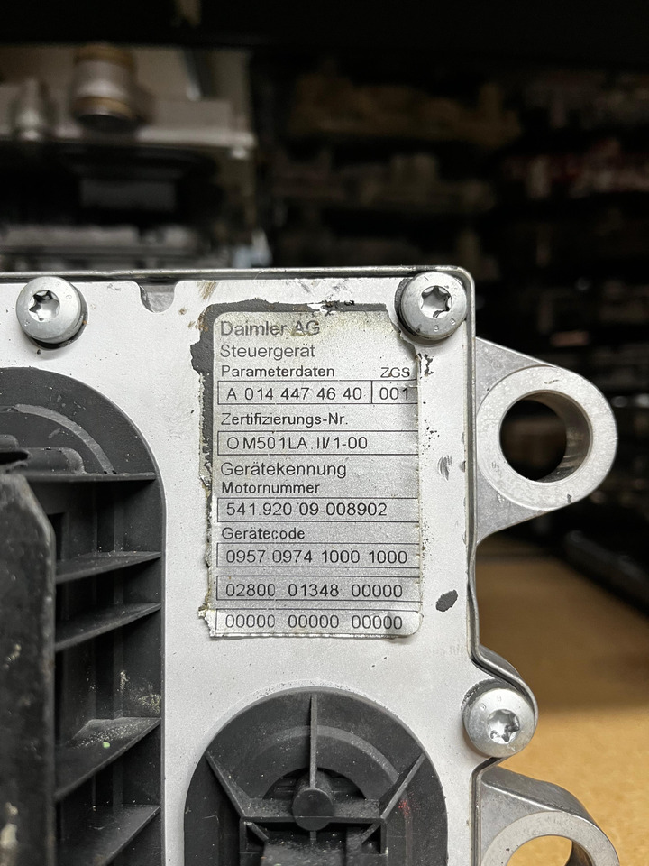 Mercedes ECU PLD OM501 - Mootori juhtimisseade: pilt 3 Mercedes ECU PLD OM501 - Mootori juhtimisseade: pilt 3