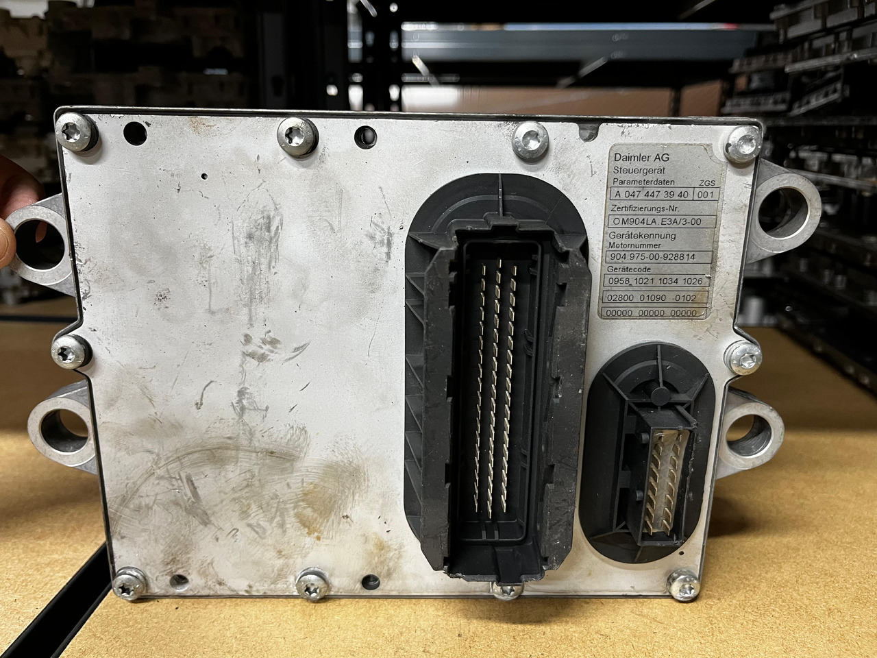 Mercedes ECU PLD OM904 - Mootori juhtimisseade: pilt 1 Mercedes ECU PLD OM904 - Mootori juhtimisseade: pilt 1