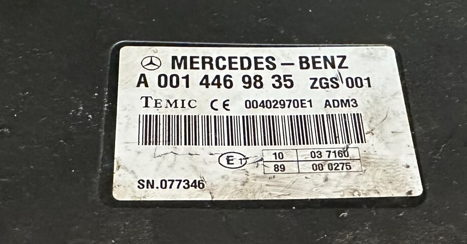 Temic Mercedes Unimog Ecu A0004469835 - Mootori juhtimisseade - Muu seadmestik: pilt 2 Temic Mercedes Unimog Ecu A0004469835 - Mootori juhtimisseade - Muu seadmestik: pilt 2
