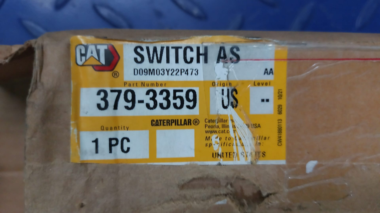 CATERPILLAR Switch CAT 379-3359 - Varuosa - Ehitusmasinad: pilt 3 CATERPILLAR Switch CAT 379-3359 - Varuosa - Ehitusmasinad: pilt 3