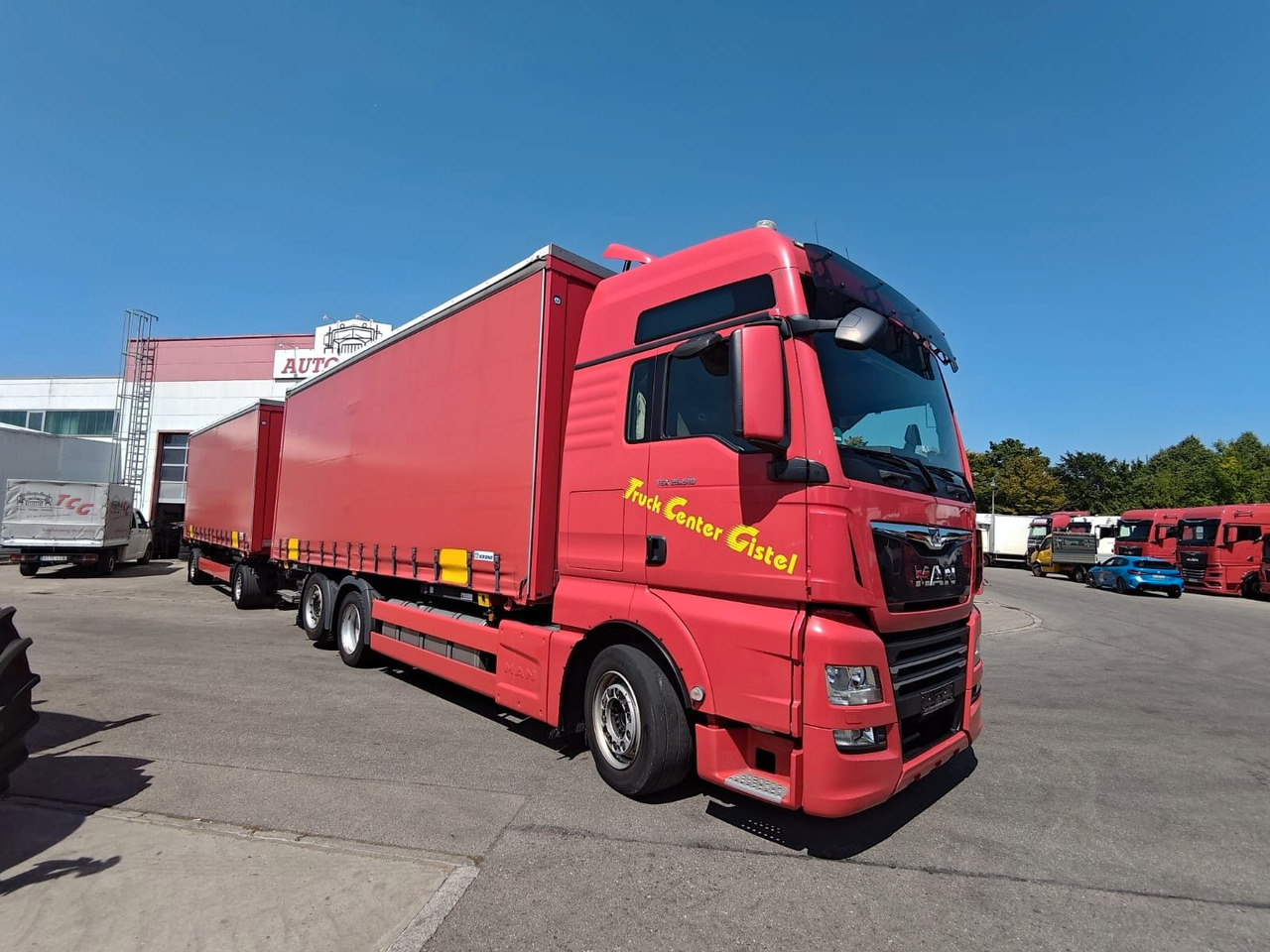 MAN TGX 26.510 6x2-4 LL*WB*Krone AZ18 + Krone WP7.3 - Konteinerveduk/ Tõstukiga veoauto: pilt 1 MAN TGX 26.510 6x2-4 LL*WB*Krone AZ18 + Krone WP7.3 - Konteinerveduk/ Tõstukiga veoauto: pilt 1