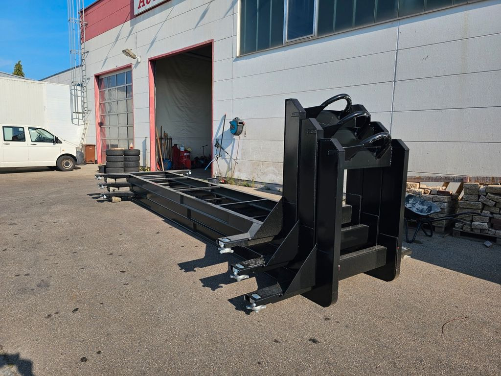 Uus Multilift/ Liftdumper haagis Twist Lock Abroll-Unterrahmen 20Fuß Container: pilt 1