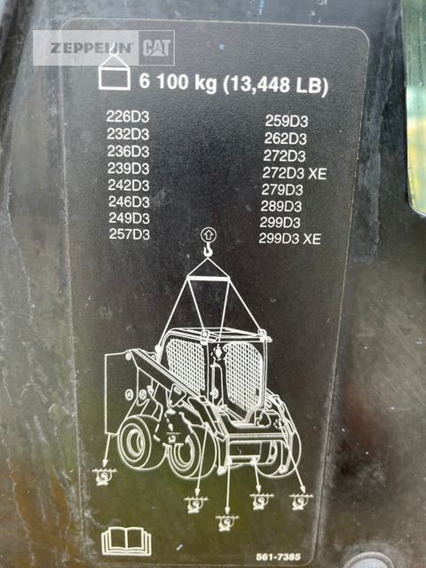 Kompaktlaadur Cat 259D: pilt 21