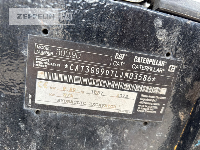 Cat 300.9D - Miniekskavaator: pilt 5 Cat 300.9D - Miniekskavaator: pilt 5