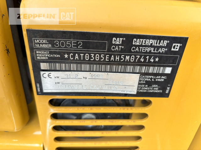 Cat 305ECR - Miniekskavaator: pilt 5 Cat 305ECR - Miniekskavaator: pilt 5