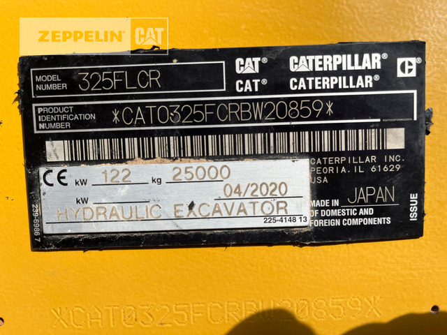 Cat 325FL - Lintekskavaator: pilt 2 Cat 325FL - Lintekskavaator: pilt 2