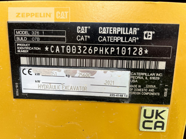 Cat 326-07 - Lintekskavaator: pilt 2 Cat 326-07 - Lintekskavaator: pilt 2