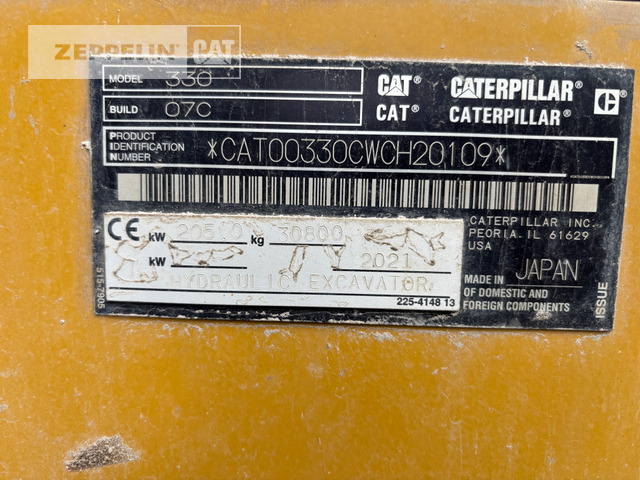 Cat 330-07 - Lintekskavaator: pilt 2 Cat 330-07 - Lintekskavaator: pilt 2
