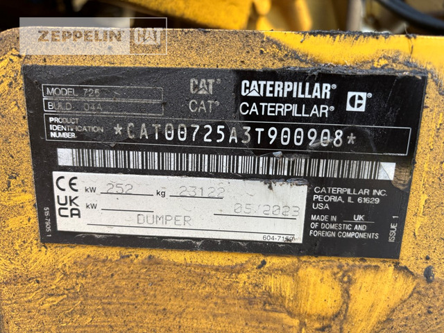 Cat 725-04A - Liigendkallur: pilt 2 Cat 725-04A - Liigendkallur: pilt 2