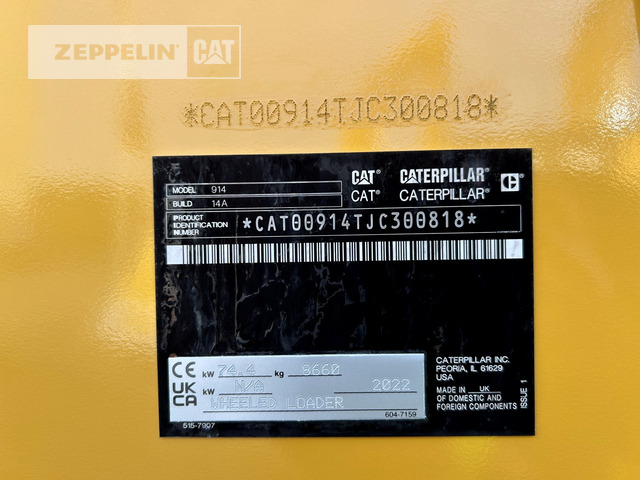 Rataslaadur Cat 914-14A: pilt 35