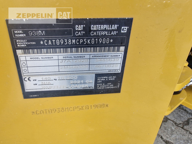 Cat 938M - Rataslaadur: pilt 2 Cat 938M - Rataslaadur: pilt 2