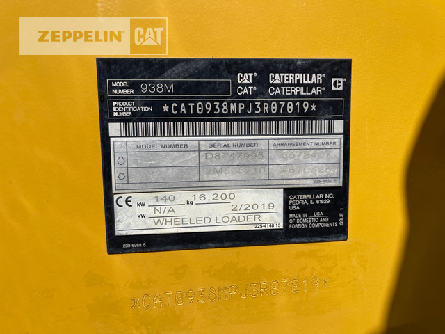 Rataslaadur Cat 938M: pilt 9