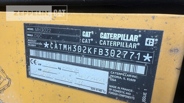 Cat MH3022-06C - Jäätme-/ Tööstuslik käitleja: pilt 5 Cat MH3022-06C - Jäätme-/ Tööstuslik käitleja: pilt 5