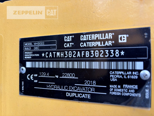 Cat MH3022-06C - Jäätme-/ Tööstuslik käitleja: pilt 5 Cat MH3022-06C - Jäätme-/ Tööstuslik käitleja: pilt 5