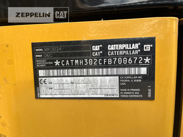 Cat MH3024-06C - Jäätme-/ Tööstuslik käitleja: pilt 2 Cat MH3024-06C - Jäätme-/ Tööstuslik käitleja: pilt 2