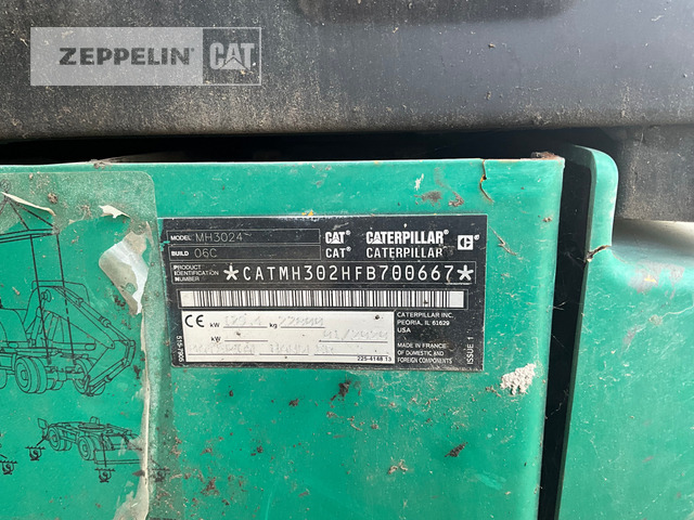 Cat MH3024-06C - Jäätme-/ Tööstuslik käitleja: pilt 5 Cat MH3024-06C - Jäätme-/ Tööstuslik käitleja: pilt 5