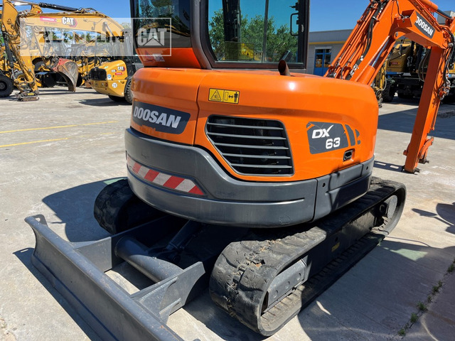 Doosan DX63-3 - Miniekskavaator: pilt 3 Doosan DX63-3 - Miniekskavaator: pilt 3