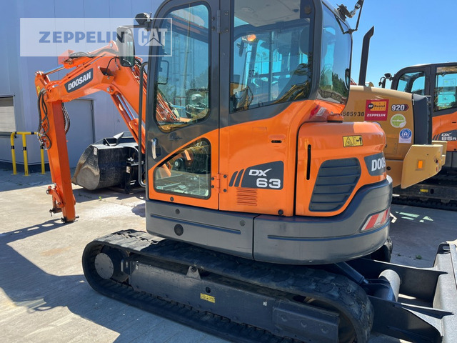 Doosan DX63-3 - Miniekskavaator: pilt 1 Doosan DX63-3 - Miniekskavaator: pilt 1