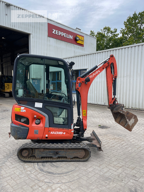 Kubota KX018-4 - Miniekskavaator: pilt 2 Kubota KX018-4 - Miniekskavaator: pilt 2