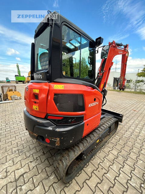 Kubota KX037-4 - Miniekskavaator: pilt 3 Kubota KX037-4 - Miniekskavaator: pilt 3