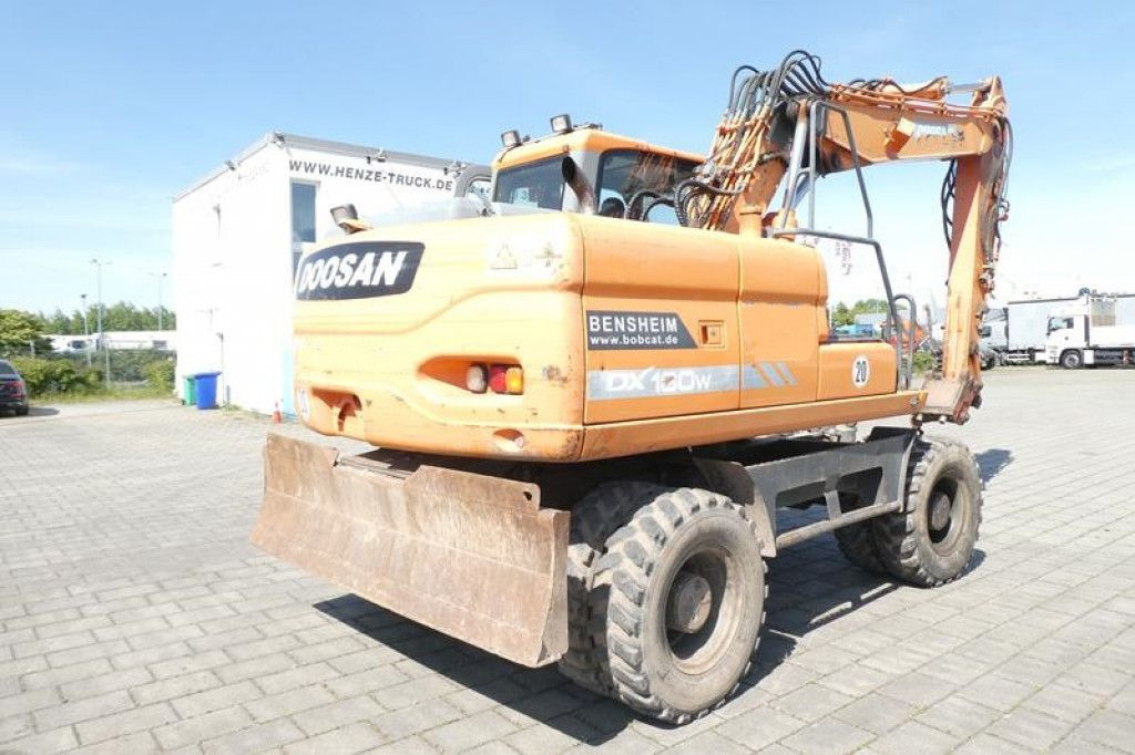 Doosan Mobilbagger DX 160 Mobilbagger - Ratastel ekskavaator: pilt 3 Doosan Mobilbagger DX 160 Mobilbagger - Ratastel ekskavaator: pilt 3
