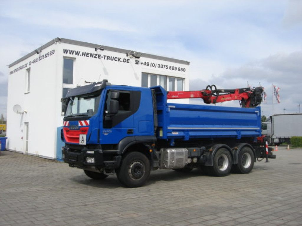 Iveco TRACKER 260T50 6x4 3-Achs Kipper Heckkran Espilo - Kallurauto, Kraanaga veoauto: pilt 5 Iveco TRACKER 260T50 6x4 3-Achs Kipper Heckkran Espilo - Kallurauto, Kraanaga veoauto: pilt 5