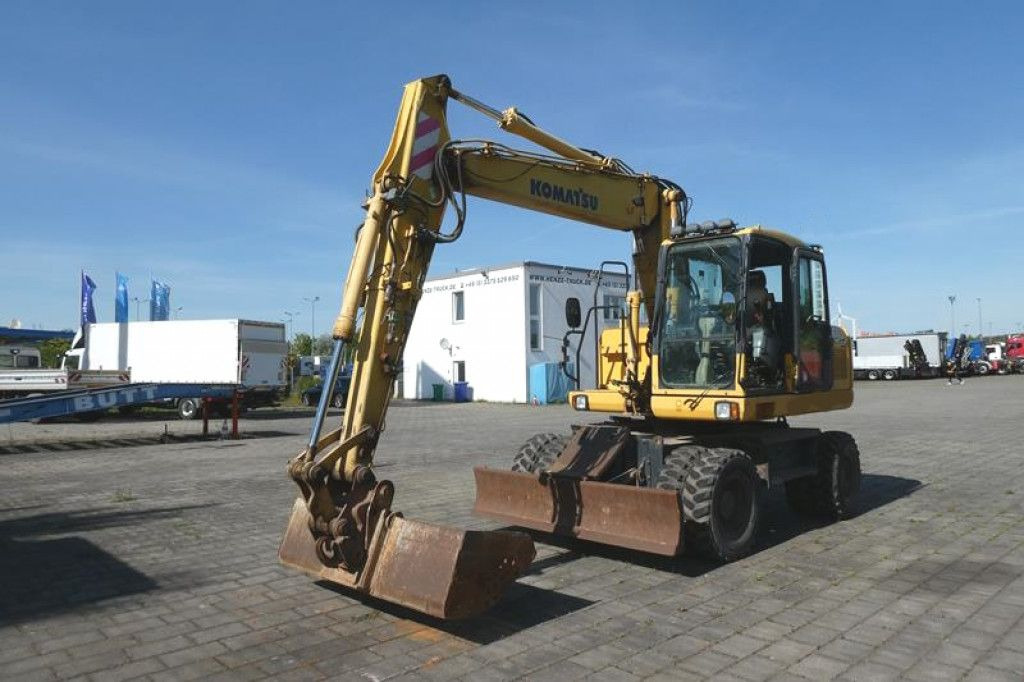 Komatsu Mobilbagger PW140-7 Mobilbagger - Ratastel ekskavaator: pilt 2 Komatsu Mobilbagger PW140-7 Mobilbagger - Ratastel ekskavaator: pilt 2