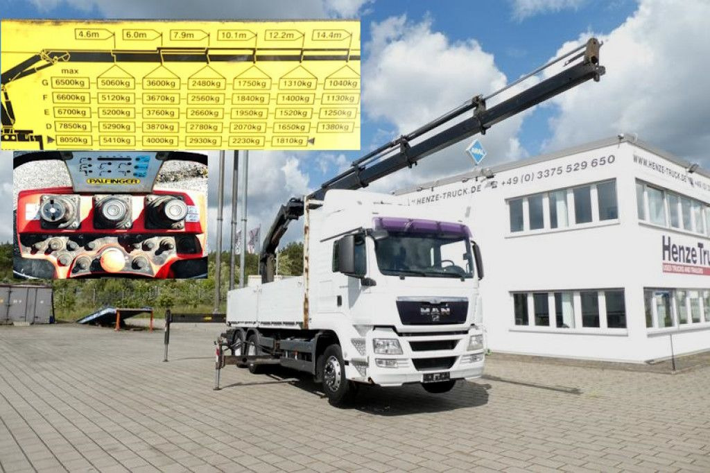 MAN TG-S 26.440 6x4 Pritsche Heckkran PK 27002+Funk - Kraanaga veoauto: pilt 2 MAN TG-S 26.440 6x4 Pritsche Heckkran PK 27002+Funk - Kraanaga veoauto: pilt 2