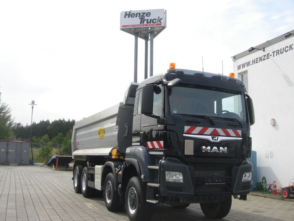 MAN TG-S 35.460 8x6 4 Achs Muldenkipper Meiller 18m³ - Nöörtõstukiga veoauto: pilt 2 MAN TG-S 35.460 8x6 4 Achs Muldenkipper Meiller 18m³ - Nöörtõstukiga veoauto: pilt 2