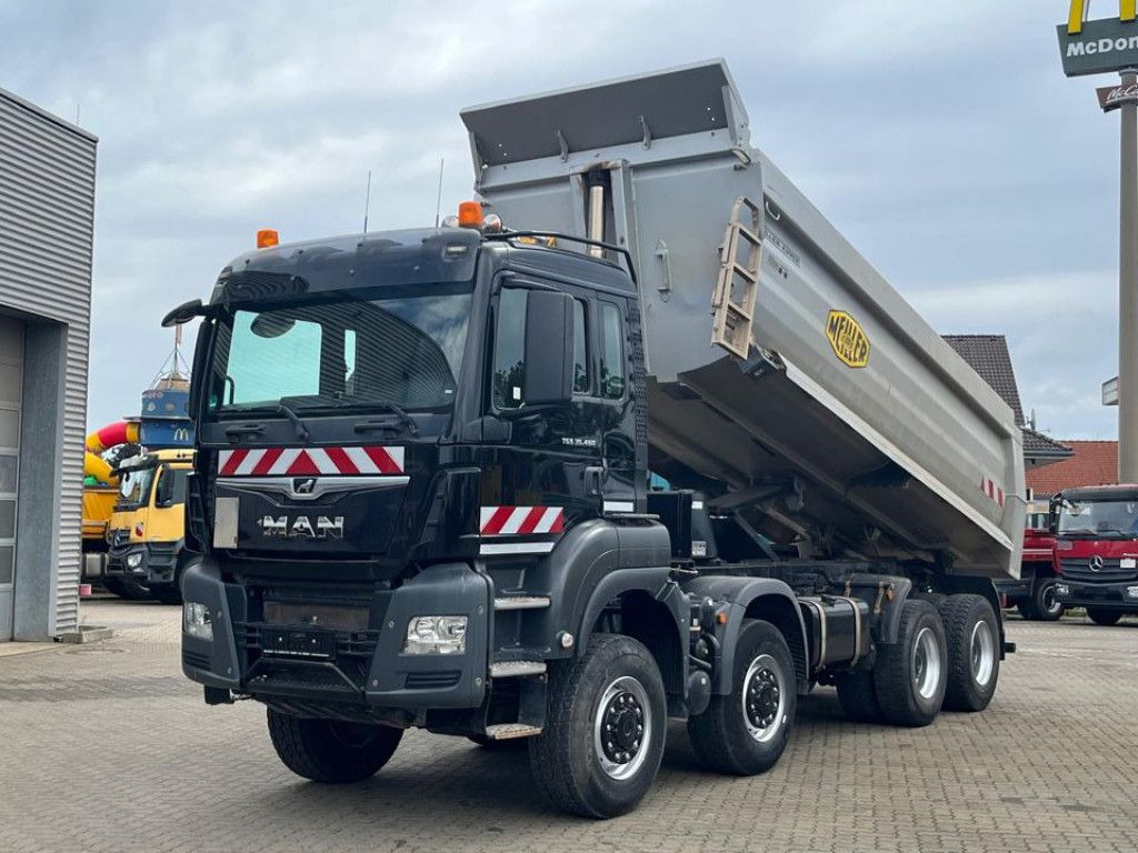 MAN TG-S 35.460 8x6 4 Achs Muldenkipper Meiller 18m³ - Nöörtõstukiga veoauto: pilt 1 MAN TG-S 35.460 8x6 4 Achs Muldenkipper Meiller 18m³ - Nöörtõstukiga veoauto: pilt 1