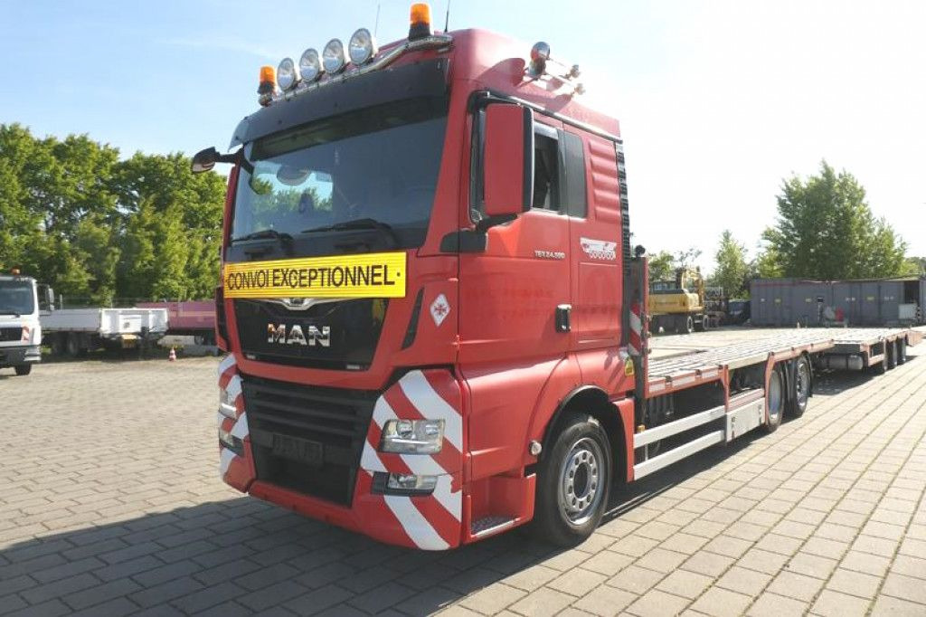 MAN TG-X 24.500 6x2-4 LL-U Pritsche Maschinentranspo - Madelveok/ Platvormveok: pilt 2 MAN TG-X 24.500 6x2-4 LL-U Pritsche Maschinentranspo - Madelveok/ Platvormveok: pilt 2