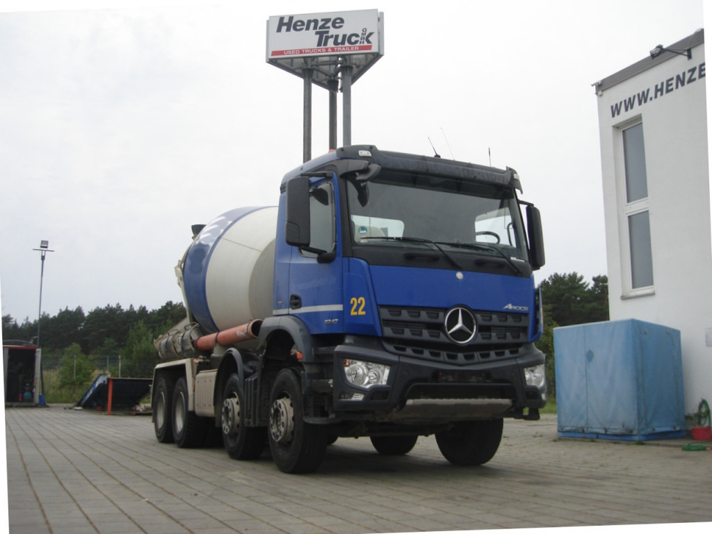 MERCEDES-BENZ Arocs 3240 B Betonmischer Stetter - Veoauto: pilt 1 MERCEDES-BENZ Arocs 3240 B Betonmischer Stetter - Veoauto: pilt 1