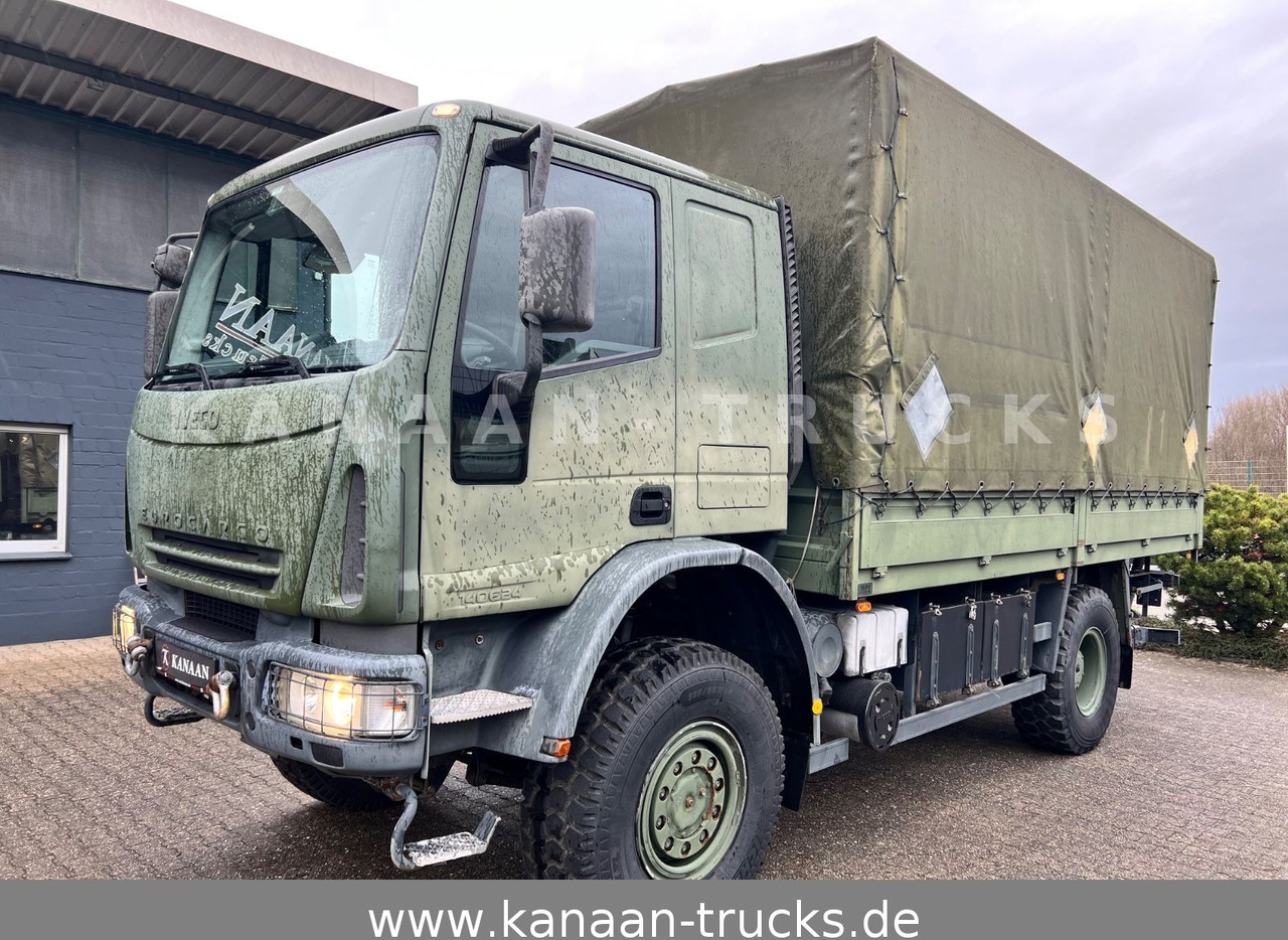 Iveco 140 E240 Eurocargo 4x4 Miltär Camper Expedition - Tent veoauto: pilt 2 Iveco 140 E240 Eurocargo 4x4 Miltär Camper Expedition - Tent veoauto: pilt 2