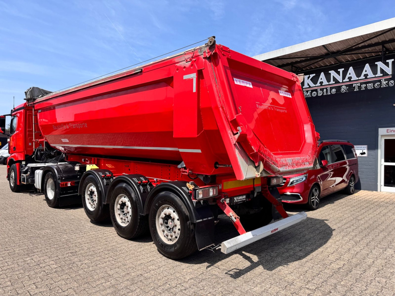 Kempf SKM 35/3 Alu Mulde ca.28m³ el. Verdeck 5.020Kg - Kallur-poolhaagis: pilt 2 Kempf SKM 35/3 Alu Mulde ca.28m³ el. Verdeck 5.020Kg - Kallur-poolhaagis: pilt 2