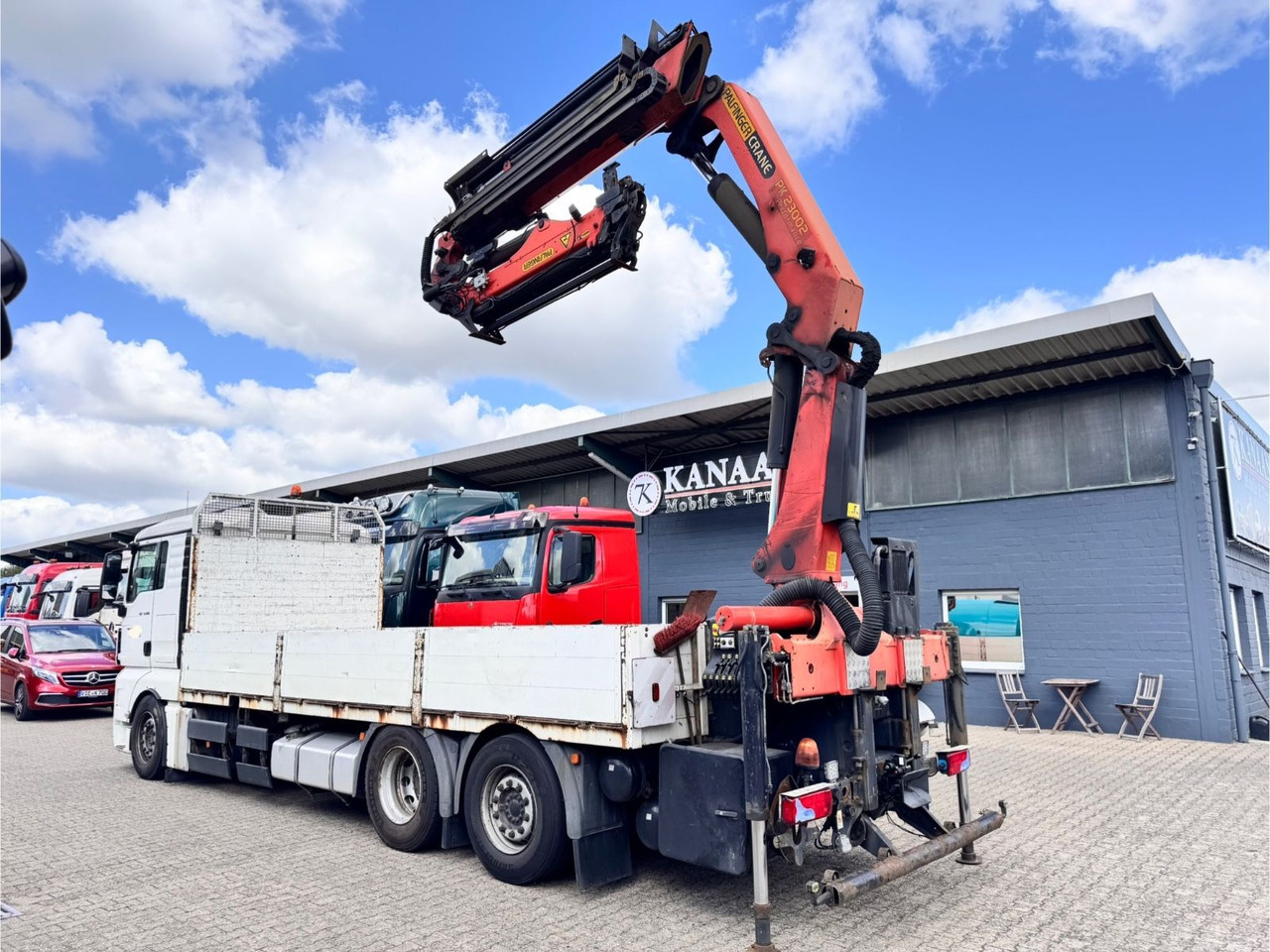 MAN 26.480 TGX 6x2 Palfinger 23002 Fly-Jib ca 21 m - Kraanaga veoauto: pilt 1 MAN 26.480 TGX 6x2 Palfinger 23002 Fly-Jib ca 21 m - Kraanaga veoauto: pilt 1