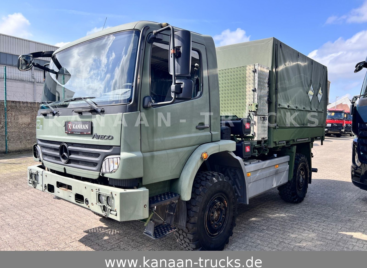 Mercedes-Benz 1018 Atego 4x4 Allrad Miltär Camper Expedition - Konteinerveduk/ Tõstukiga veoauto: pilt 2 Mercedes-Benz 1018 Atego 4x4 Allrad Miltär Camper Expedition - Konteinerveduk/ Tõstukiga veoauto: pilt 2
