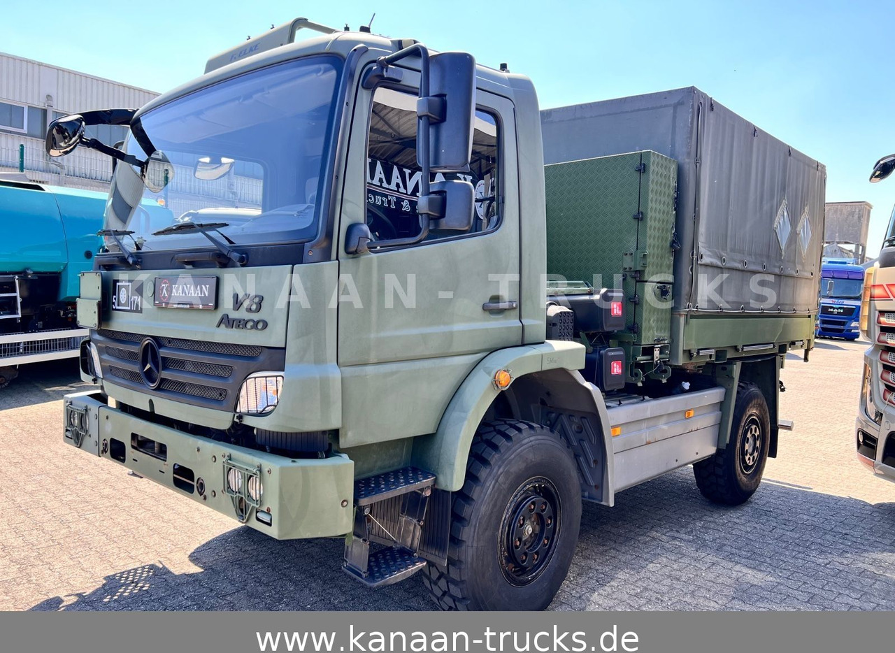 Mercedes-Benz 1018 Atego 4x4 Allrad Miltär Camper Expedition - Konteinerveduk/ Tõstukiga veoauto: pilt 3 Mercedes-Benz 1018 Atego 4x4 Allrad Miltär Camper Expedition - Konteinerveduk/ Tõstukiga veoauto: pilt 3