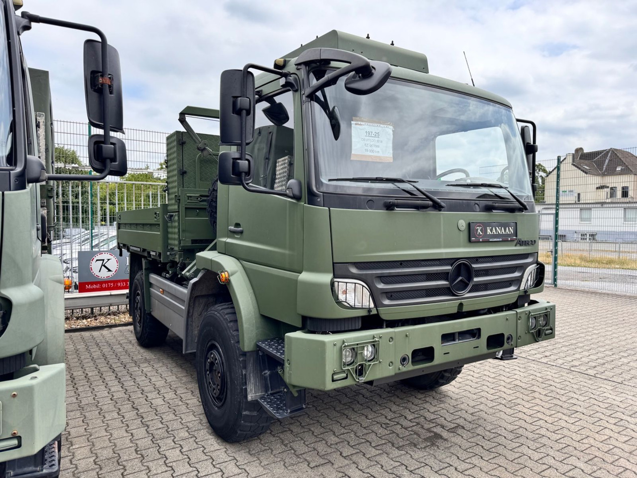 Mercedes-Benz 1018 Atego 4x4 Allrad Miltär Camper - Madelauto: pilt 2 Mercedes-Benz 1018 Atego 4x4 Allrad Miltär Camper - Madelauto: pilt 2