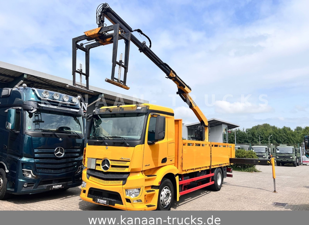 Mercedes-Benz 1845 Antos 4x2 Baustoffkran Palfinger 21001L - Kraanaga veoauto: pilt 3 Mercedes-Benz 1845 Antos 4x2 Baustoffkran Palfinger 21001L - Kraanaga veoauto: pilt 3