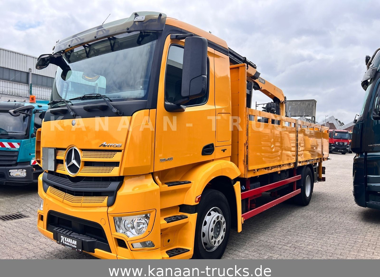 Mercedes-Benz 1845 Antos 4x2 Baustoffkran Palfinger 21001L - Kraanaga veoauto: pilt 2 Mercedes-Benz 1845 Antos 4x2 Baustoffkran Palfinger 21001L - Kraanaga veoauto: pilt 2