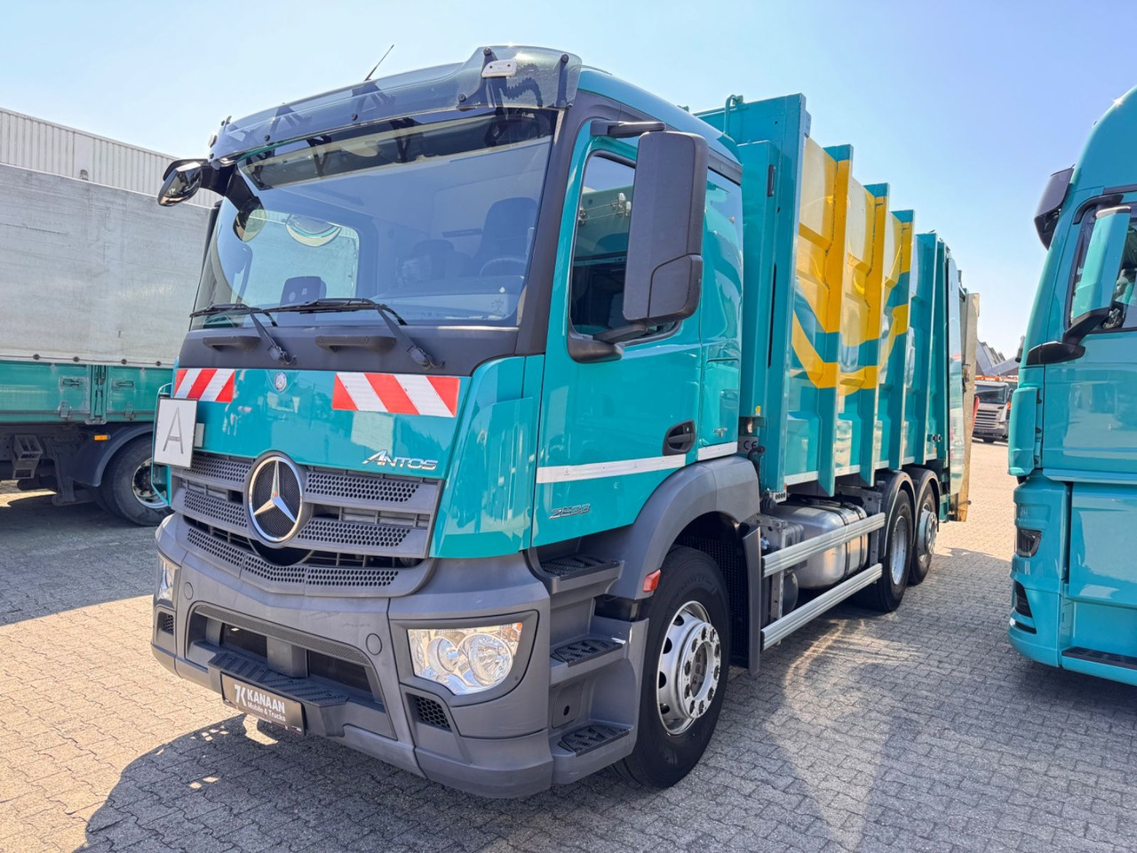 Mercedes-Benz 2533 Antos Müllwagen Zöller ATM bei 90Tkm - Prügiauto: pilt 2 Mercedes-Benz 2533 Antos Müllwagen Zöller ATM bei 90Tkm - Prügiauto: pilt 2