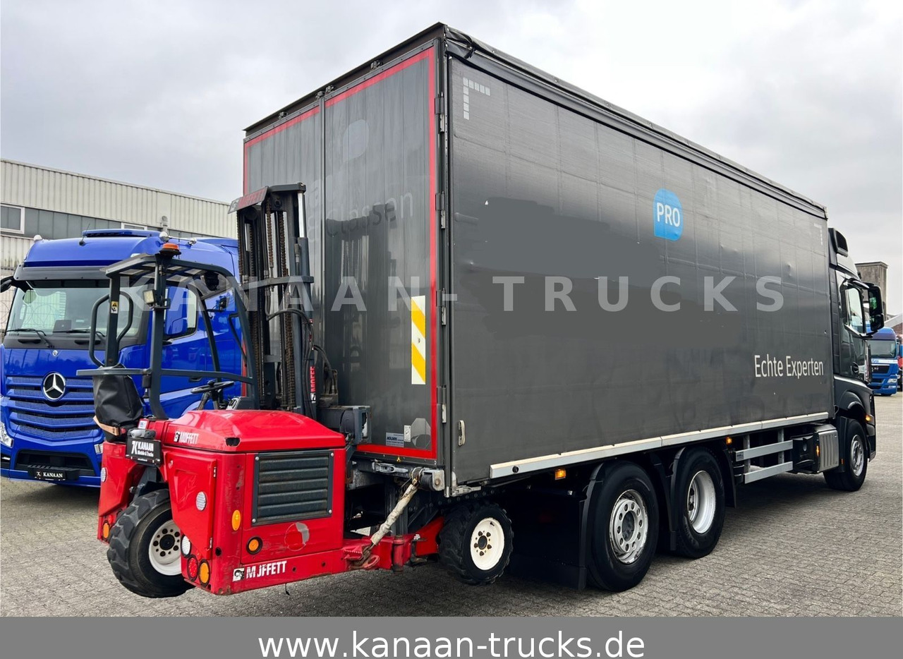 Mercedes-Benz 2548 Actros 6x2 Pritsche Moffet Mitnahme stapler - Kraanaga veoauto: pilt 3 Mercedes-Benz 2548 Actros 6x2 Pritsche Moffet Mitnahme stapler - Kraanaga veoauto: pilt 3