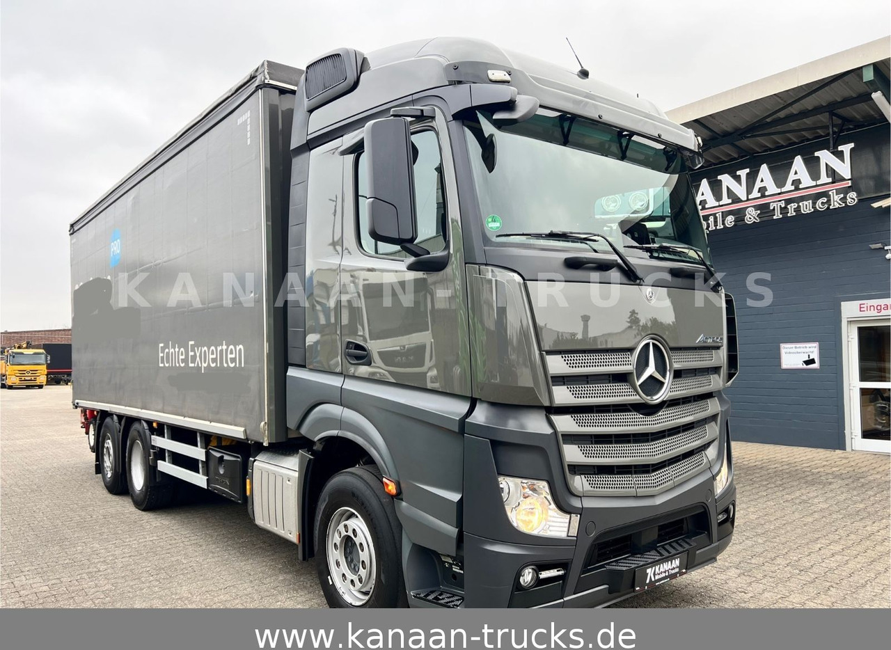 Mercedes-Benz 2548 Actros 6x2 Pritsche Moffet Mitnahme stapler - Kraanaga veoauto: pilt 1 Mercedes-Benz 2548 Actros 6x2 Pritsche Moffet Mitnahme stapler - Kraanaga veoauto: pilt 1