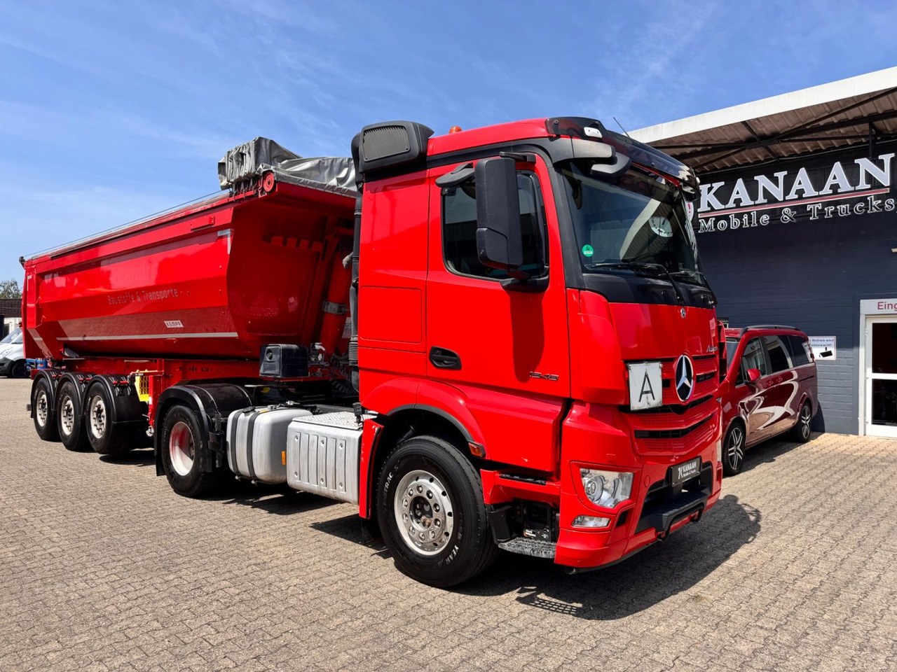 Mercedes-Benz 1846 Actros LS Kipphydraulik Alcoa - Sadulveok: pilt 1 Mercedes-Benz 1846 Actros LS Kipphydraulik Alcoa - Sadulveok: pilt 1