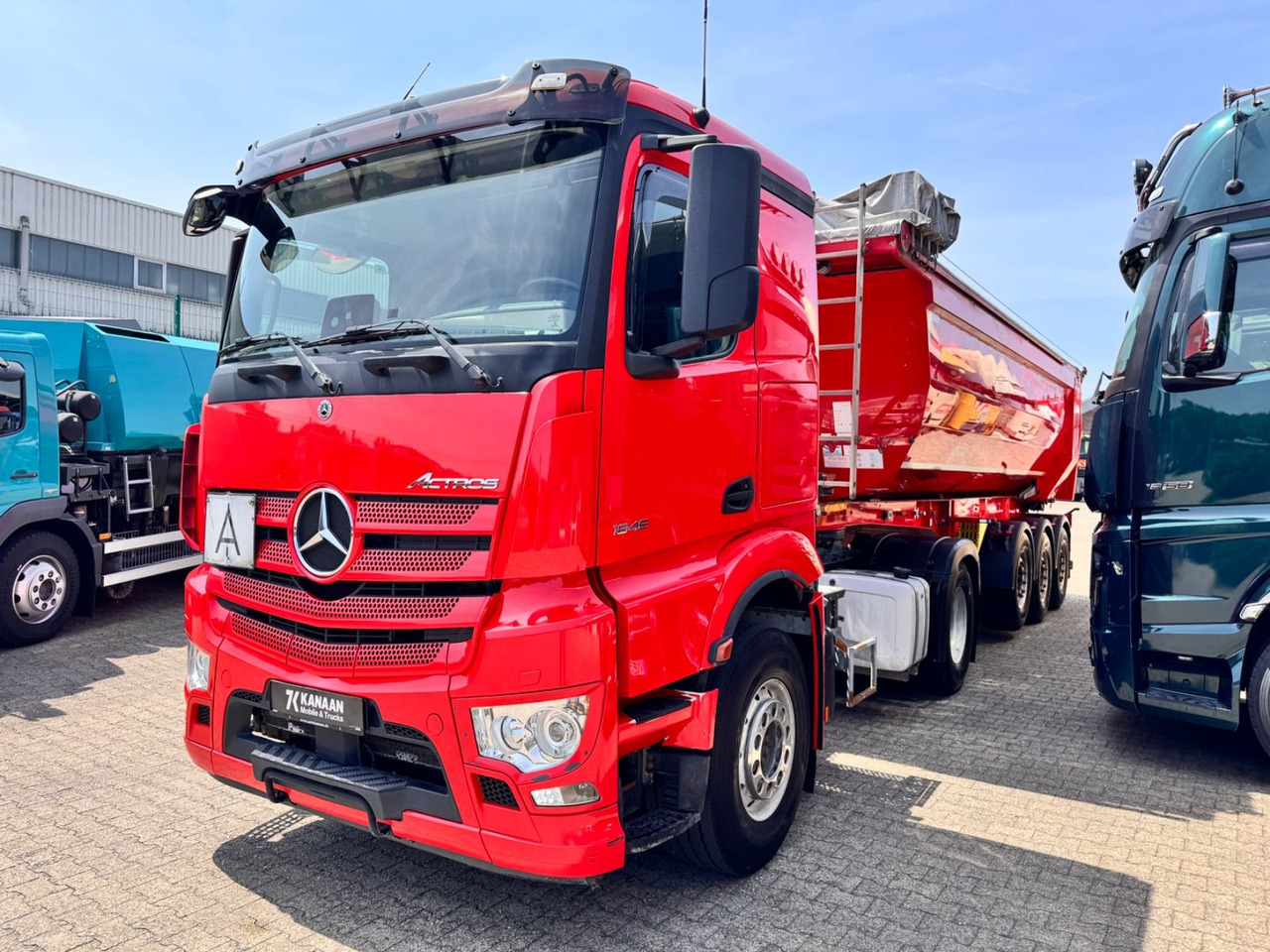 Mercedes-Benz 1846 Actros LS Kipphydraulik Alcoa - Sadulveok: pilt 2 Mercedes-Benz 1846 Actros LS Kipphydraulik Alcoa - Sadulveok: pilt 2