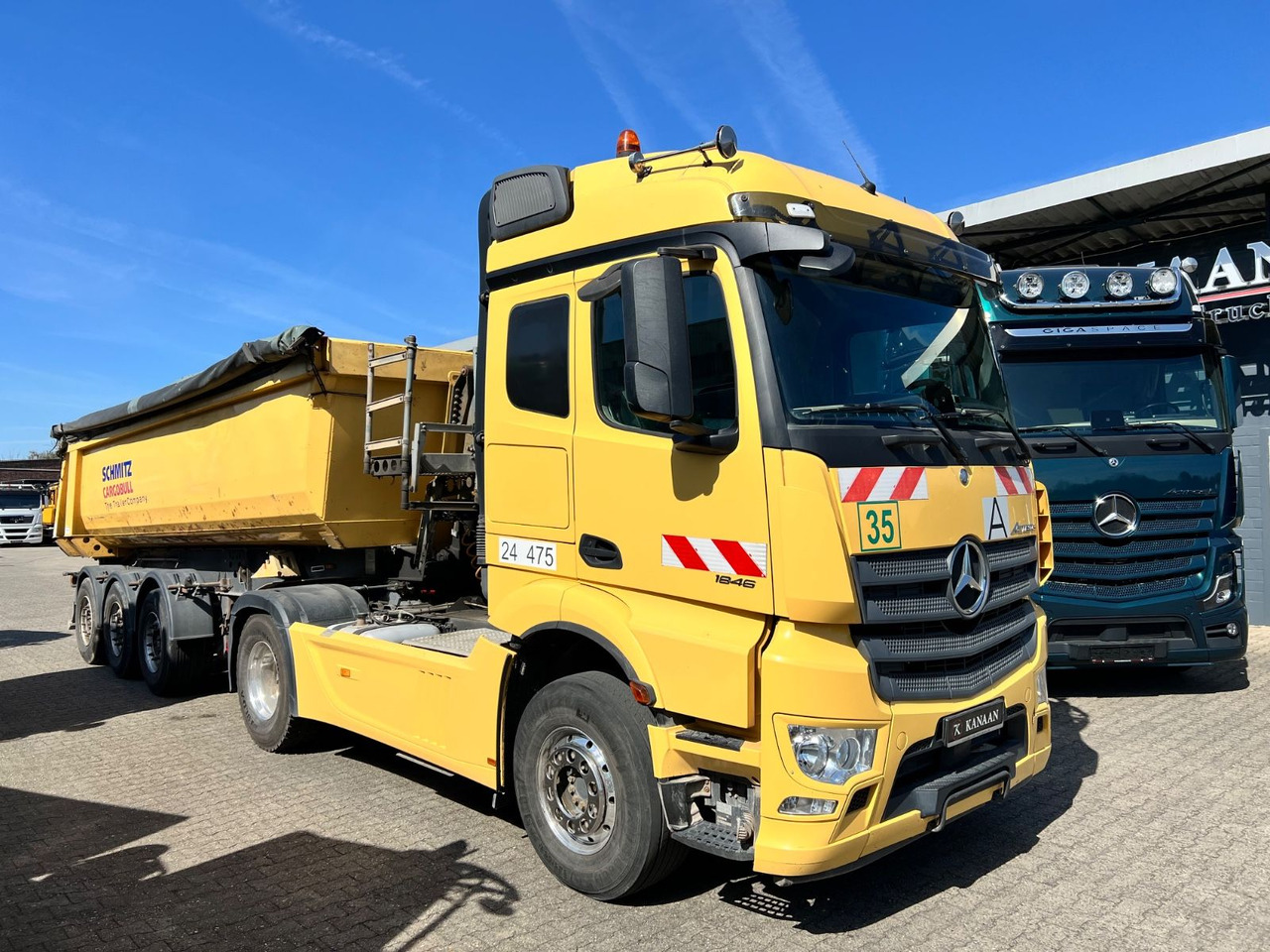 Mercedes-Benz 1846 LS Actros L StreamSpace Hydraulik - Sadulveok: pilt 2 Mercedes-Benz 1846 LS Actros L StreamSpace Hydraulik - Sadulveok: pilt 2