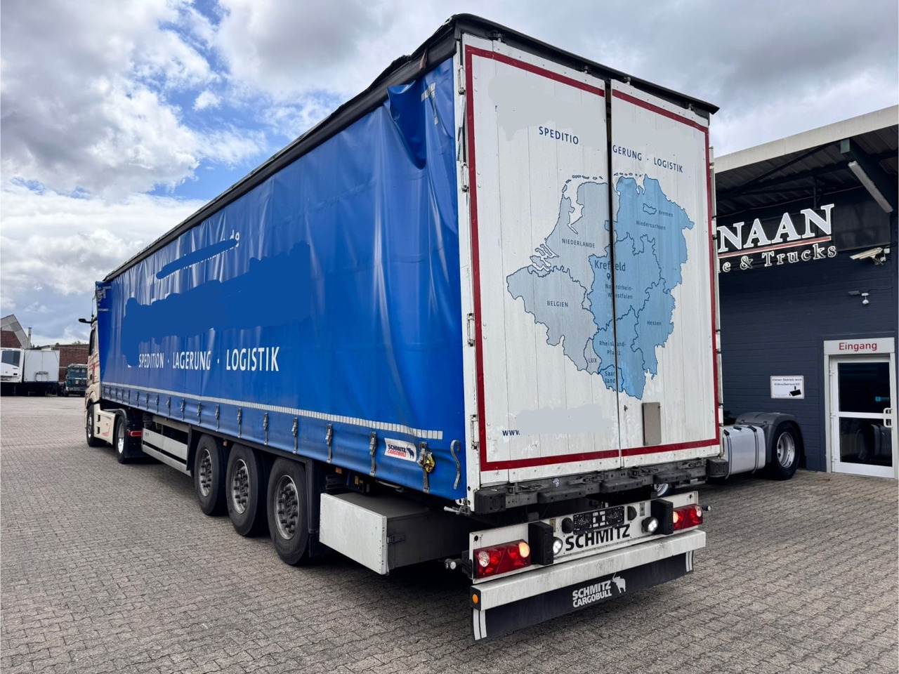 Schmitz Cargobull SCS 24/L-13.62 E B Curtainsider Unfall - Tentpoolhaagis: pilt 1 Schmitz Cargobull SCS 24/L-13.62 E B Curtainsider Unfall - Tentpoolhaagis: pilt 1