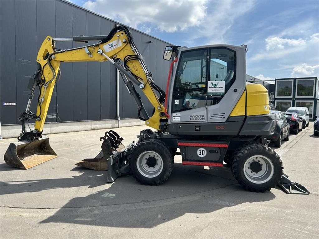 Wacker Neuson EW100 (9020) - Ratastel ekskavaator: pilt 1 Wacker Neuson EW100 (9020) - Ratastel ekskavaator: pilt 1